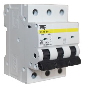Автоматичний вимикач ВА18-60 3Р 32А 6кА х-ка C Ny95504750