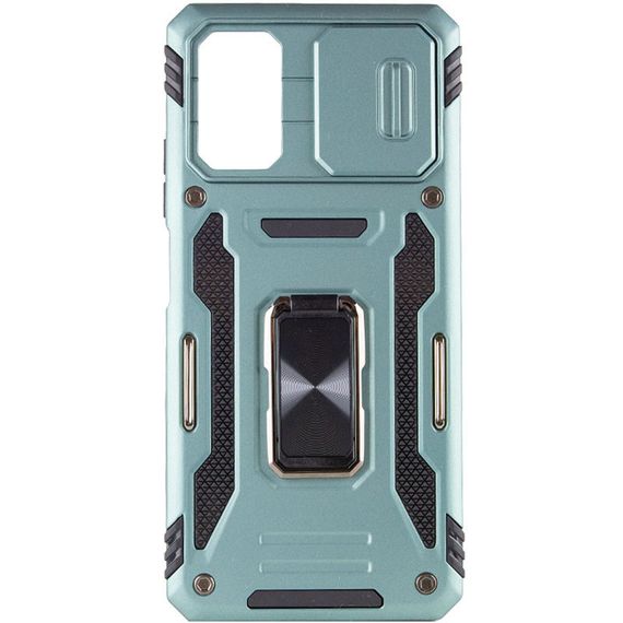 Ударостійкий чохол Camshield Army Ring для Xiaomi Poco X5 5G / Note 12 5G Силікон, Зелений/Light Green | Зображення 2