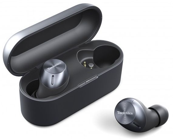 Навушники Technics EAH-AZ40G-K TWS JustMyVoice™ IPX4 Чорний