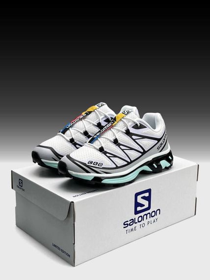 Кроссовки Salomon XT-6 White Black Mint , Вьетнам 39 25 см | Зображення 3