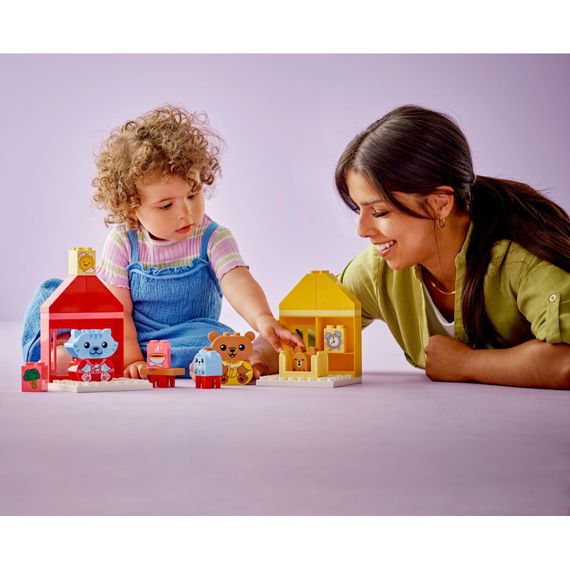 Конструктор LEGO DUPLO My First Повсякденні процедури: Час вечері й сну 28 деталей (10414) | Зображення 7