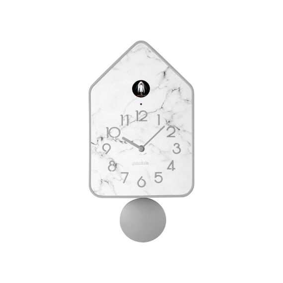 Часы настенные с маятником Guzzini Home 168607177 серые
