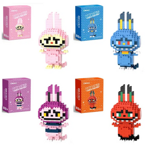 Конструктор BRICKS Лабубу LABUBU, конструктор для дітей, 3D зайчик 11 см