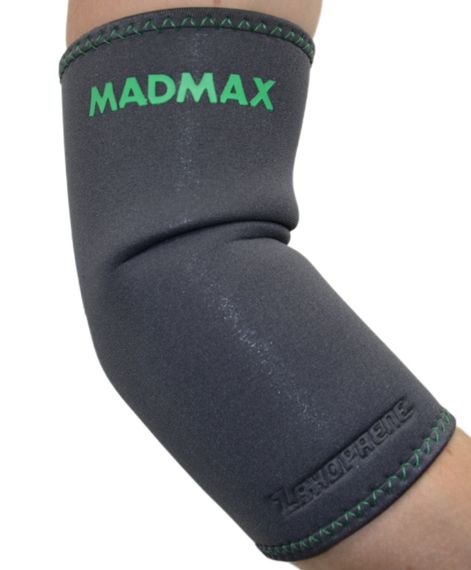 Налокітник MadMax MFA-293 Zahoprene Elbow Support Dark Grey/Green (1шт.) XL | Зображення 1
