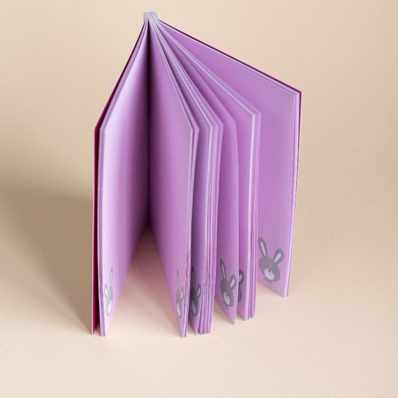 Блокнот 4Profi Artbook lilac 64 листа формат А5 50841 | Зображення 1