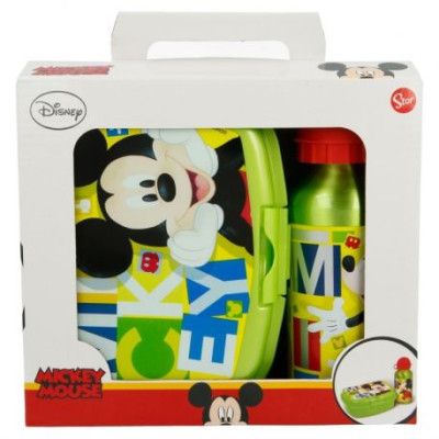 Набір дитячого посуду Stor Disney - Mickey Mouse Urban Back To School Set in Gift Box (Stor-44263) | Зображення 1