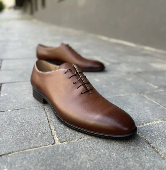 Руді шкіряні туфлі Ikos 42 розмір | Зображення 3