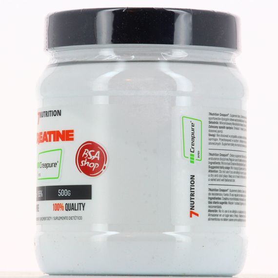 Креатин 7Nutrition Creatine Creapure 500g (Natural) | Зображення 1