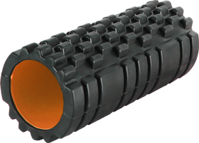 Масажний ролик (роллер) Power System PS-4050 Fitness Foam Roller Black/Orange (33x15см.)