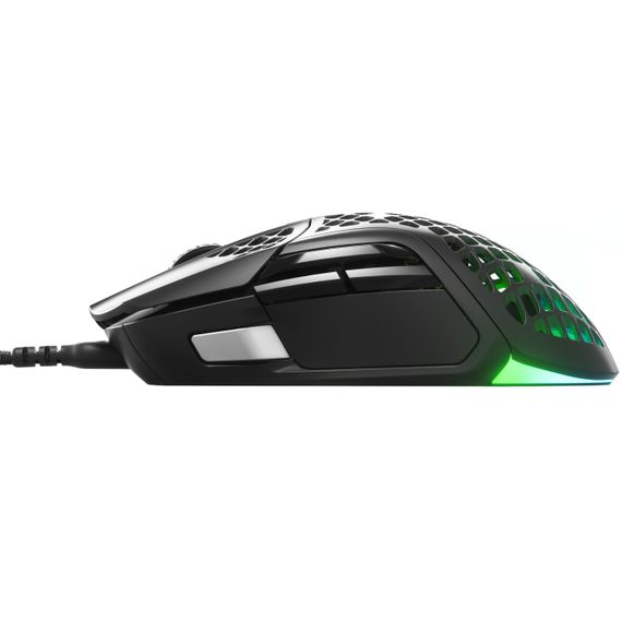 Мишка SteelSeries Aerox 5, RGB, 18000dpi., 9кн., чорна | Зображення 4
