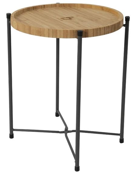 Стіл Bo-Camp Carnaby M 32x32 cm Bamboo Brown (1404322) (DAS302571) | Зображення 2