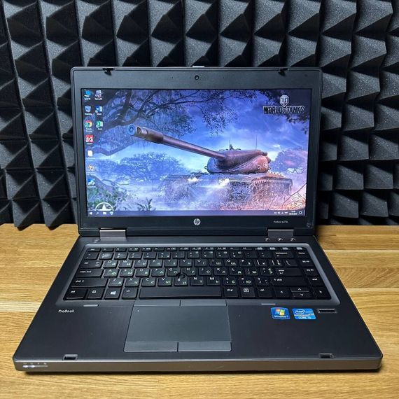 Ноутбук HP ProBook 6470b / 14" (1600x900) TN / Intel Core i5-2430M (2 (4) ядра по 2.4 - 3.0 GHz) / 8 GB DDR3 / 128 GB SSD / Intel HD Graphics 3000 / WebCam б/в | Зображення 1