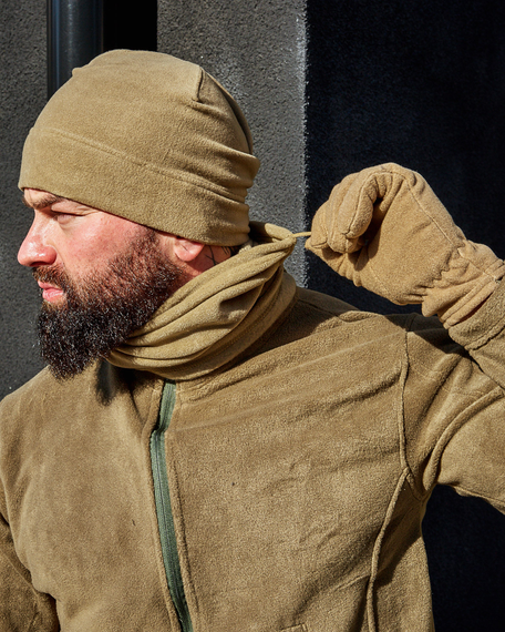 Горловик флісовий бежевий | Зображення 1