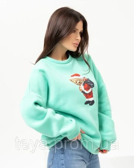 Толстовка колір зелений розмір S/M FI_006529 | Зображення 1