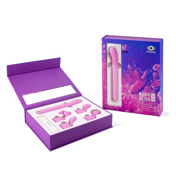 Вібратор Otouch Magic Stick S1 Plus - Pink | Зображення 8