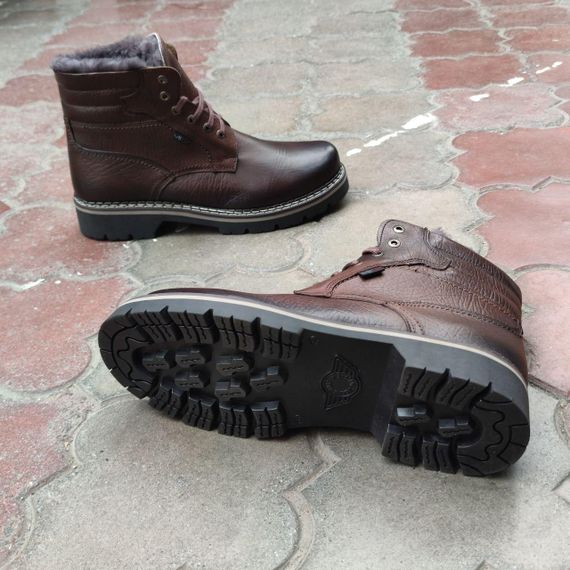 Великі зимові черевики з натуральним хутром 43 розмір | Зображення 6