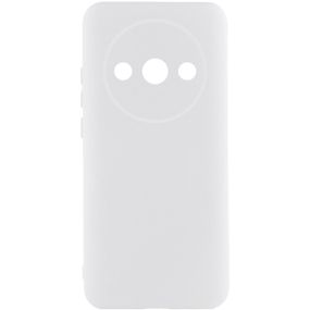Чохол Silicone Cover Lakshmi Full Camera (AA) для Xiaomi Redmi A3 Білий / White