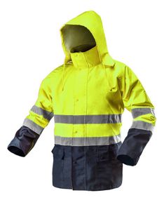 Куртка рабочая NEO повышенной видимости, Oxford 300D,  желтая, р. XXXL (81-720-XXXL)