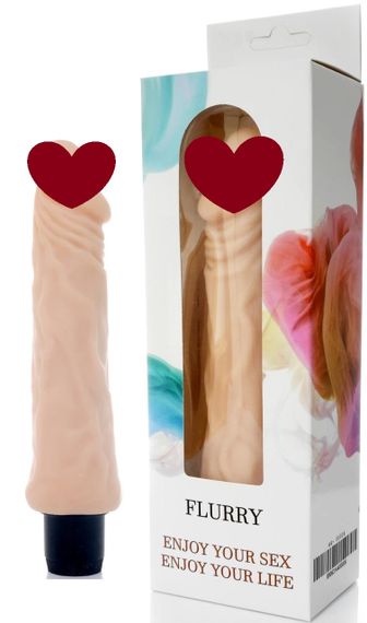 Вибратор BOSS Cyberskin - FLURRY, ( длина 20,3 см, диаметр 4,2 см ) BS4400006 sexstyle