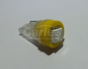 Світлодіодна автолампа Т10, YELLOW 1pcs 5050 (Foton)