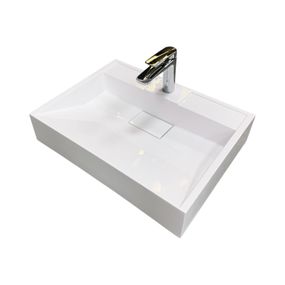 Раковина накладная Adamant VISION, прямоугольная (4824296205101)