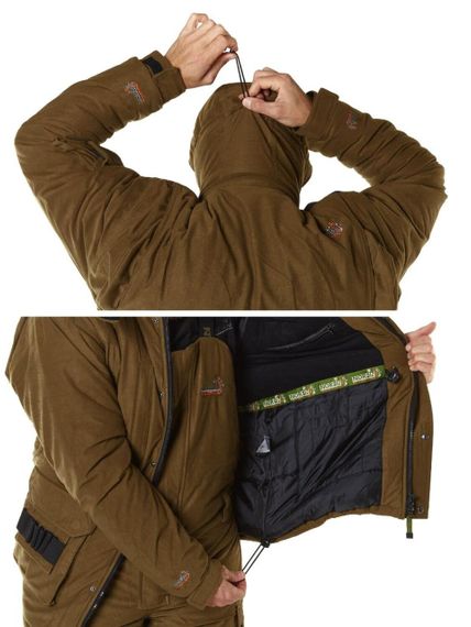 Костюм Norfin Hunting Wild чоловічий (-30) XXXL Хакі (729006-XXXL) | Зображення 5