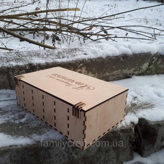 Дерев'яна коробка скринька для грошей сімейний бюджет Органайзер для сімейного бюджету | Зображення 3