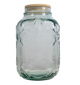 Банка для зберігання VIDRIOS SAN MIGUEL MADERA 5971T 25х18 см 4000 мл