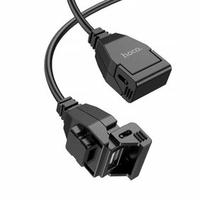 АЗП Hoco Z45A 2.4A для мотоцикла (2USB-A) Black