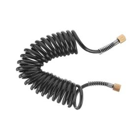 Шланг для аерографа спіральний, поліуретан 6*4 мм, 3 м, 1/8"-1/8" INTERTOOL PT-17501