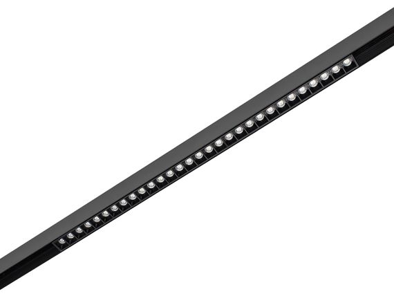 Магнитный трековый светильник KW-290/24W NW DC48V BK