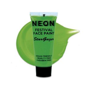 Neon Festival Face Paint GREEN Stargazer Неоновый аквагрим ЗЕЛЕНЫЙ 10 мл