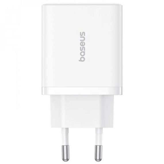МЗП Baseus Cube Pro Fast Charger PD30W (1USB-A/1C) (P10111404) Moon White | Зображення 2