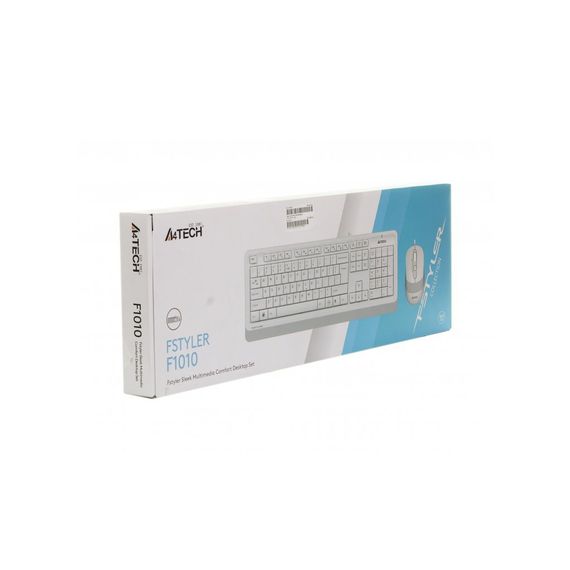 Комплект A4Tech F1010 White | Зображення 5