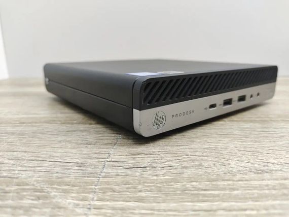 Неттоп HP ProDesk 600 G4 Desktop Mini USFF / Intel Core i5-8500T (6 ядер по 2.1 - 3.5 GHz) / 8 GB DDR4 / 256 GB SSD M.2 / Intel UHD Graphics 630 б/у | Зображення 3