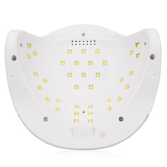 Лампа для ногтей BQ V5 120W (бело-розовая) | Зображення 1