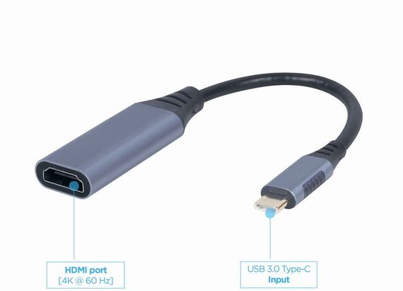 Адаптер-перехідник USB Type-C на HDMI Cablexpert A-USB3C-HDMI-01 | Зображення 2
