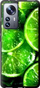 Чохол на Xiaomi 12 Pro Зелені часточки лимона "852b-2560-2448"