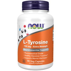 Амінокислота TYROSINE 750mg 90 vcaps