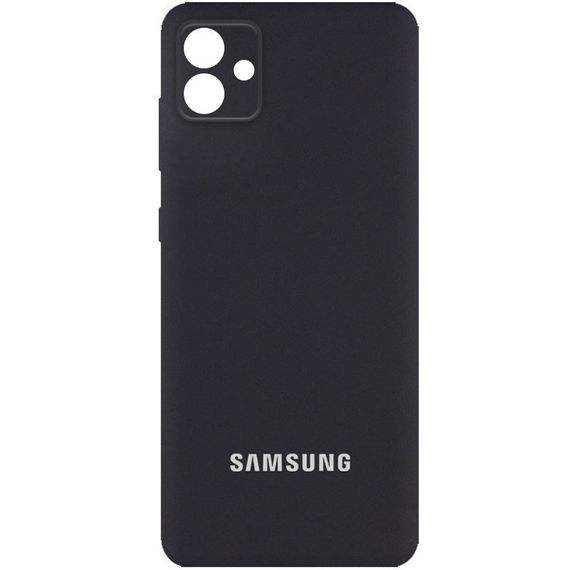 Чохол Silicone Cover Full Camera (AA) для Samsung Galaxy A04, Чорний