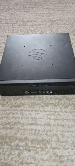 Неттоп Б-клас HP EliteDesk 800 G1 USFF / Intel Core i3-4150 (2 (4) ядра по 3.5 GHz) / 4 GB DDR3 / 30 GB SSD / Intel HD Graphics 4400 / DVD-ROM б/в | Зображення 1