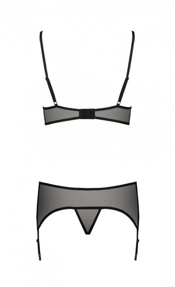 Комплект Passion Exclusive VELIA SET Чорний 2XL/3XL | Зображення 3
