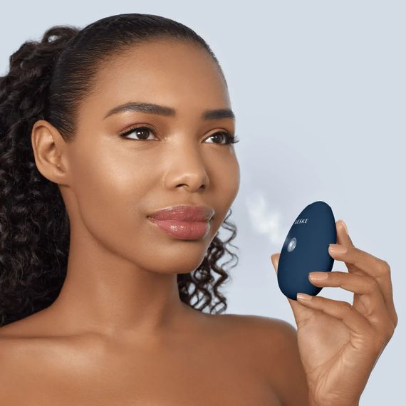 Електронний освіжувач для зволоження обличчя GESKE Facial Hydration Refresher 4в1 gray, Синій | Зображення 3