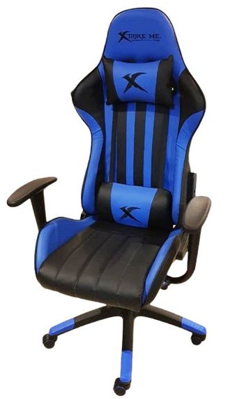 Крісло геймерське ігрове Xtrike GC-905 для геймера комп'ютерне офісне для гри Синє | Зображення 2