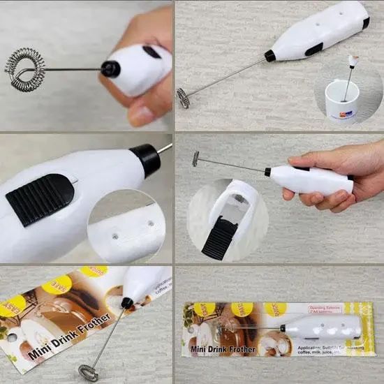 Мини - миксер, взбиватель, мешалка для напитков | Зображення 2