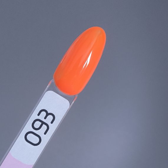 Гель-лак Toki-Toki № 093 неоновий помаранчевий 5мл | Зображення 1