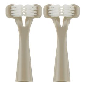 Змінні насадки Dr. Barman`s Duopower Replacement Heads для щітки Duopower Sonic, сірі