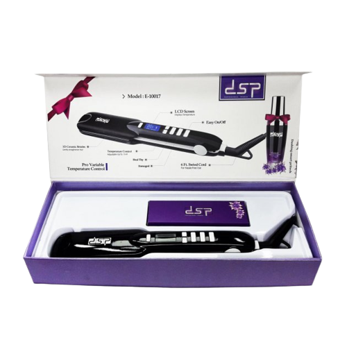 Професійний випрямляч для волосся з керамічним покриттям DSP E-10017