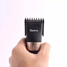 Машинка для стрижки волос аккумуляторная Gemei GM-6042 Черная