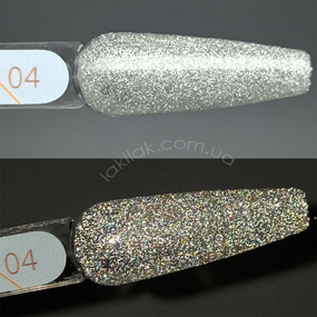 Світловідбивний гель-лак Gelix Disco №04 8мл